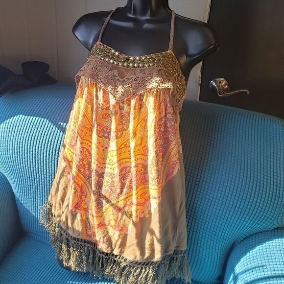 Free People Boho convertible tank top - Picture 1 of 7